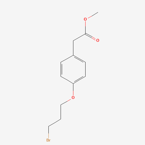 methyl 2-[4-(3-bromopropoxy)phenyl]acetate (CAS: 203071-48-1) - Related Chemical Product