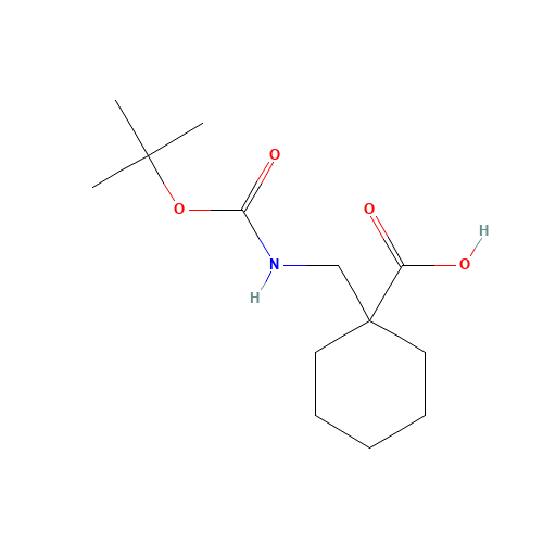 1-[[(2-methylpropan-2-yl)oxycarbonylamino]methyl]cyclohexane-1-carboxylic acid (CAS: 204514-23-8) - Related Chemical Product