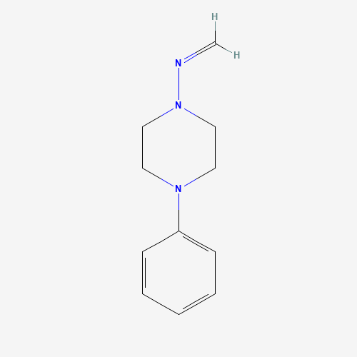 N-(4-phenylpiperazin-1-yl)methanimine (CAS: 1190890-85-7) - Chemical Structure and Molecular Formula 
