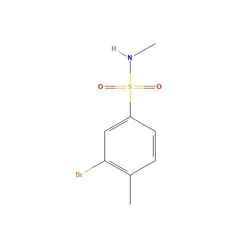 3-bromo-N,4-dimethylbenzenesulfonamide (CAS: 941294-51-5) - Related Chemical Product