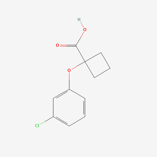 1-(3-chlorophenoxy)cyclobutane-1-carboxylic acid (CAS: 1252672-57-3) - Related Chemical Product