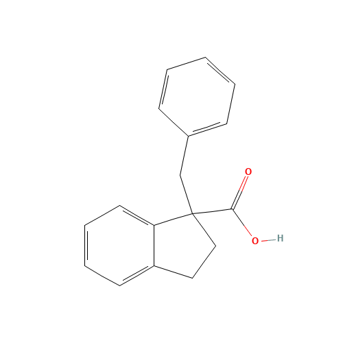1-benzyl-2,3-dihydroindene-1-carboxylic acid (CAS: 872785-39-2) - Related Chemical Product