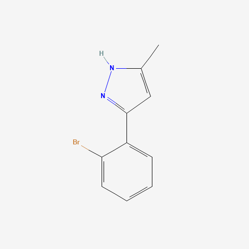 3-(2-bromophenyl)-5-methyl-1H-pyrazole (CAS: 1238945-94-2) - Related Chemical Product