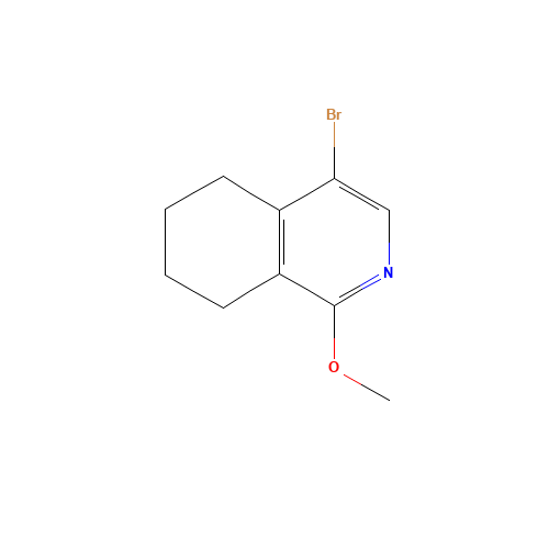 4-bromo-1-methoxy-5,6,7,8-tetrahydroisoquinoline (CAS: 861136-83-6) - Related Chemical Product