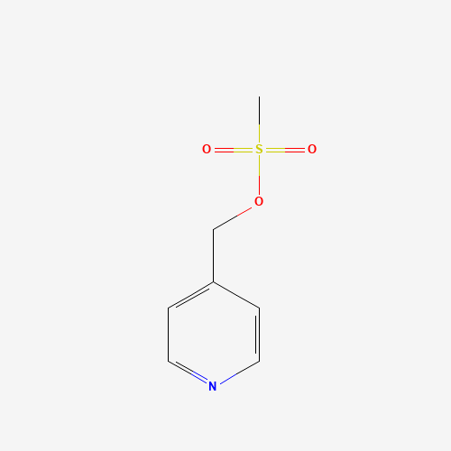 pyridin-4-ylmethyl methanesulfonate (CAS: 113641-16-0) - Chemical Structure and Molecular Formula 