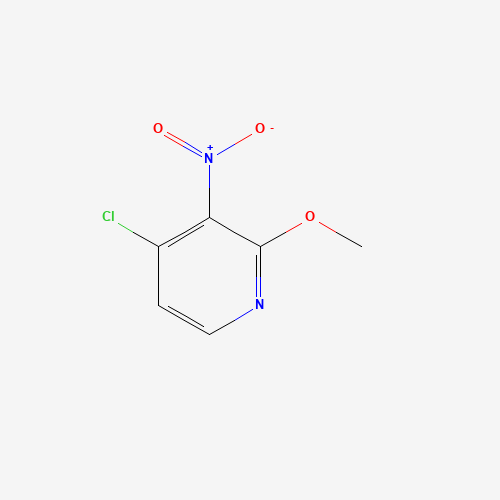 4-chloro-2-methoxy-3-nitropyridine (CAS: 934180-48-0) - Chemical Structure and Molecular Formula 