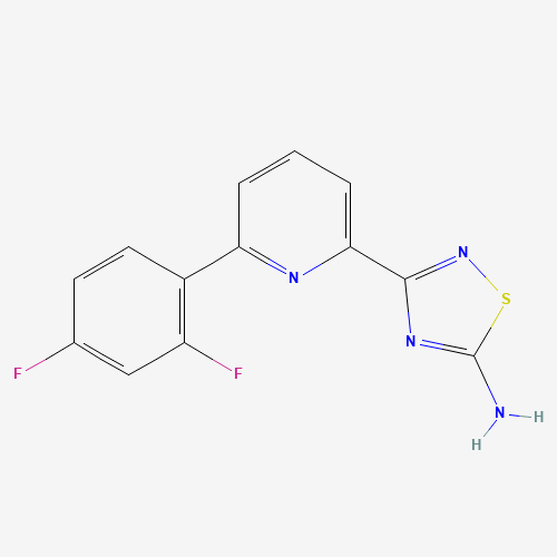 3-[6-(2,4-difluorophenyl)pyridin-2-yl]-1,2,4-thiadiazol-5-amine (CAS: 1179361-57-9) - Related Chemical Product