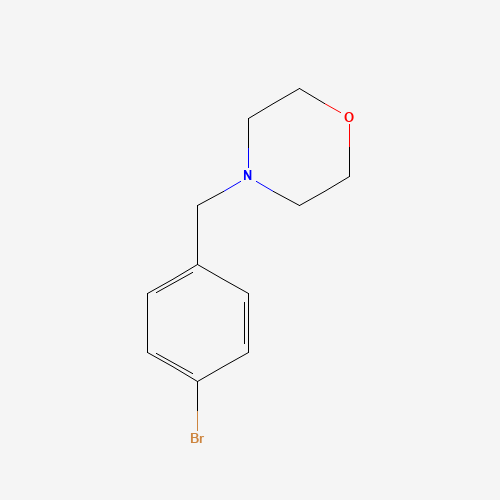 4-[(4-bromophenyl)methyl]morpholine (CAS: 132833-51-3) - Chemical Structure and Molecular Formula 
