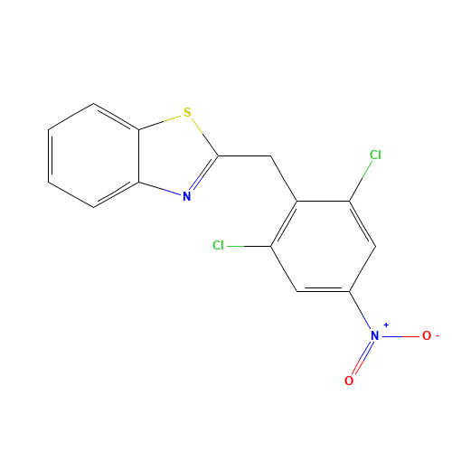 2-[(2,6-dichloro-4-nitrophenyl)methyl]-1,3-benzothiazole (CAS: 315228-04-7) - Related Chemical Product