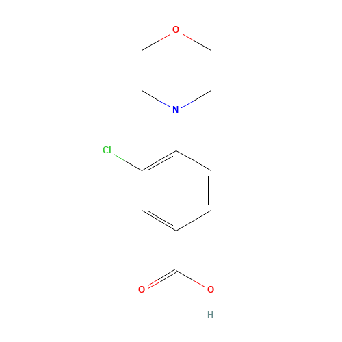3-chloro-4-morpholin-4-ylbenzoic acid (CAS: 26586-20-9) - Related Chemical Product