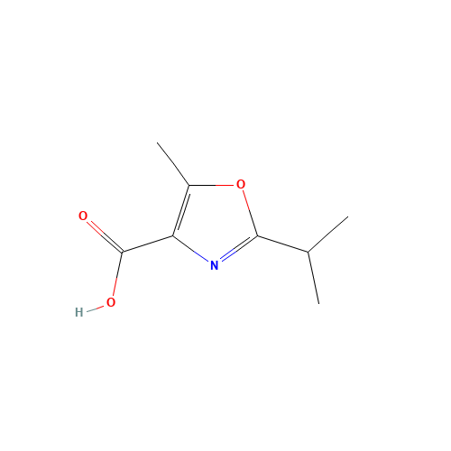 5-methyl-2-propan-2-yl-1,3-oxazole-4-carboxylic acid (CAS: 1187173-72-3) - Related Chemical Product