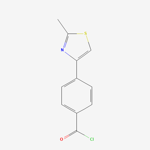 4-(2-methyl-1,3-thiazol-4-yl)benzoyl chloride (CAS: 857283-93-3) - Related Chemical Product