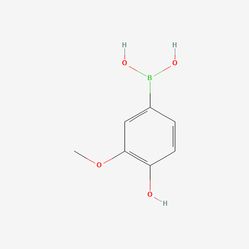 (4-hydroxy-3-methoxyphenyl)boronic acid (CAS: 182344-21-4) - Related Chemical Product