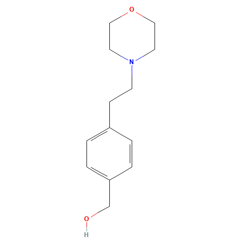 [4-(2-morpholin-4-ylethyl)phenyl]methanol (CAS: 1323407-37-9) - Related Chemical Product