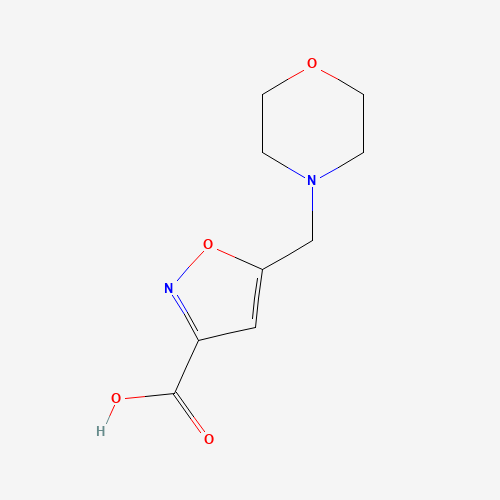 5-(morpholin-4-ylmethyl)-1,2-oxazole-3-carboxylic acid (CAS: 865471-45-0) - Related Chemical Product