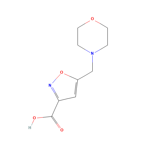 5-(morpholin-4-ylmethyl)-1,2-oxazole-3-carboxylic acid (CAS: 865471-45-0) - Related Chemical Product