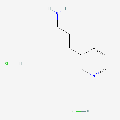 3-pyridin-3-ylpropan-1-amine;dihydrochloride (CAS: 115816-04-1) - Chemical Structure and Molecular Formula 