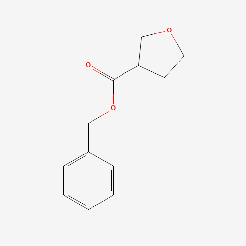 benzyl oxolane-3-carboxylate (CAS: 1445651-64-8) - Chemical Structure and Molecular Formula 