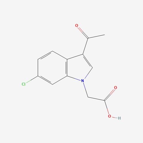 2-(3-acetyl-6-chloroindol-1-yl)acetic acid (CAS: 1386456-84-3) - Related Chemical Product