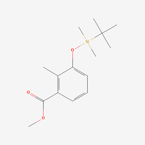 methyl 3-[tert-butyl(dimethyl)silyl]oxy-2-methylbenzoate (CAS: 359629-73-5) - Related Chemical Product