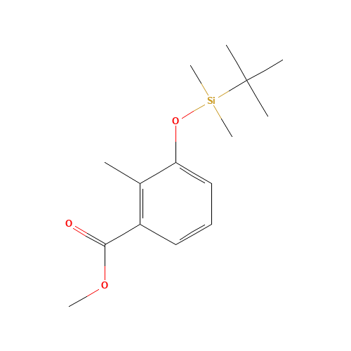 methyl 3-[tert-butyl(dimethyl)silyl]oxy-2-methylbenzoate (CAS: 359629-73-5) - Related Chemical Product