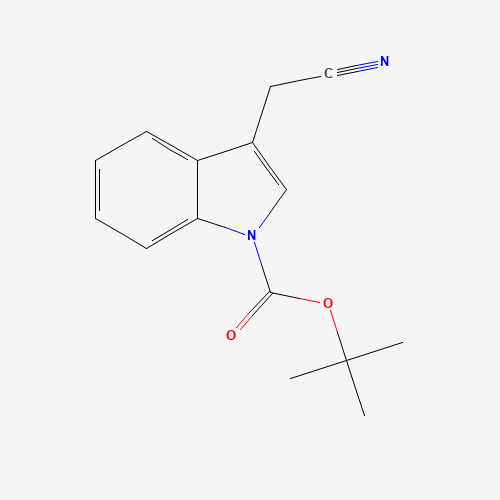 tert-butyl 3-(cyanomethyl)indole-1-carboxylate (CAS: 218772-62-4) - Related Chemical Product