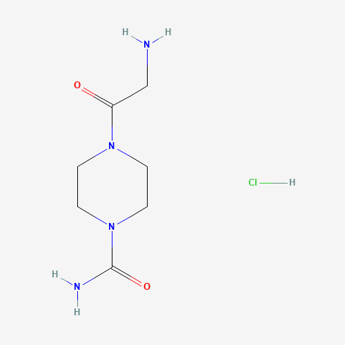 4-(2-aminoacetyl)piperazine-1-carboxamide;hydrochloride (CAS: 693790-09-9) - Related Chemical Product