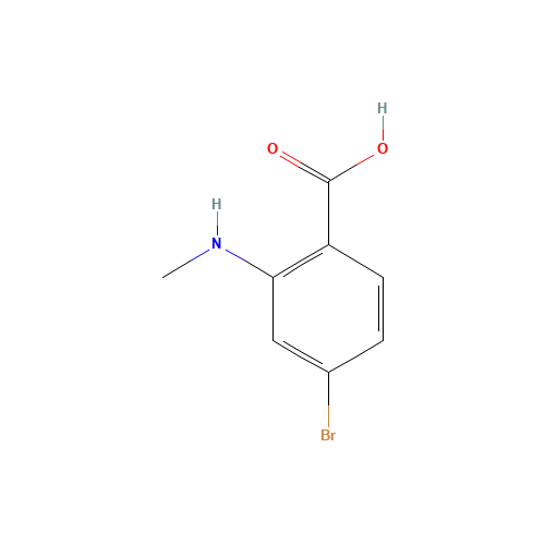 4-bromo-2-(methylamino)benzoic acid (CAS: 861526-61-6) - Related Chemical Product