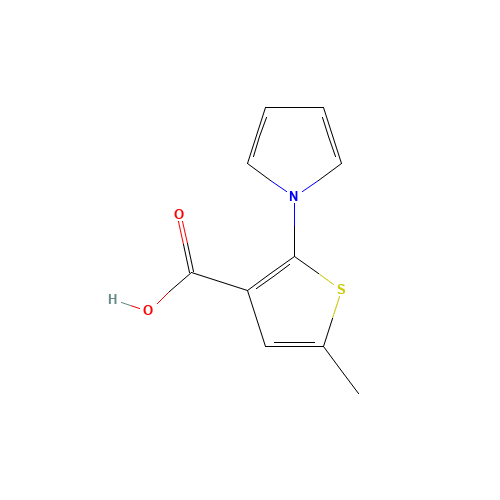 5-methyl-2-pyrrol-1-ylthiophene-3-carboxylic acid (CAS: 151258-67-2) - Related Chemical Product