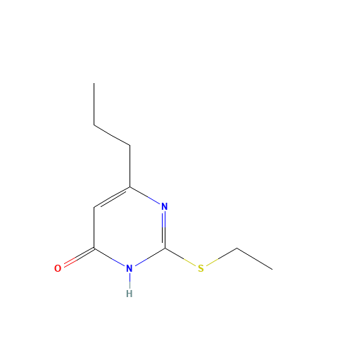 2-ethylsulfanyl-6-propyl-1H-pyrimidin-4-one (CAS: 62459-07-8) - Related Chemical Product