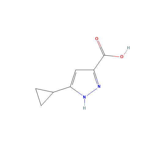 5-cyclopropyl-1H-pyrazole-3-carboxylic acid (CAS: 890591-72-7) - Related Chemical Product