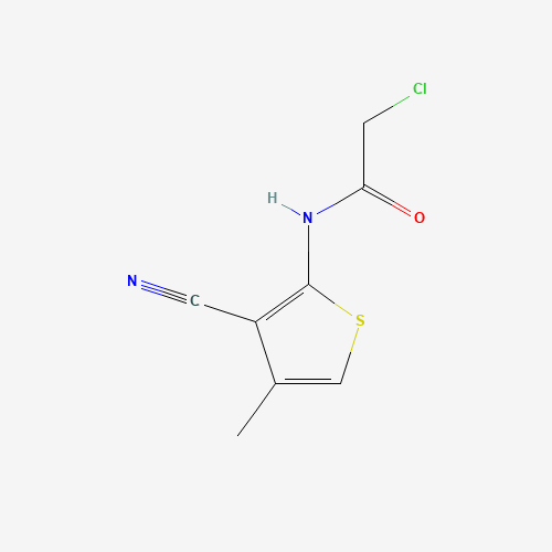 2-chloro-N-(3-cyano-4-methylthiophen-2-yl)acetamide (CAS: 648859-02-3) - Related Chemical Product
