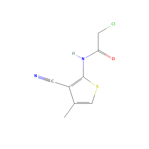 2-chloro-N-(3-cyano-4-methylthiophen-2-yl)acetamide (CAS: 648859-02-3) - Related Chemical Product