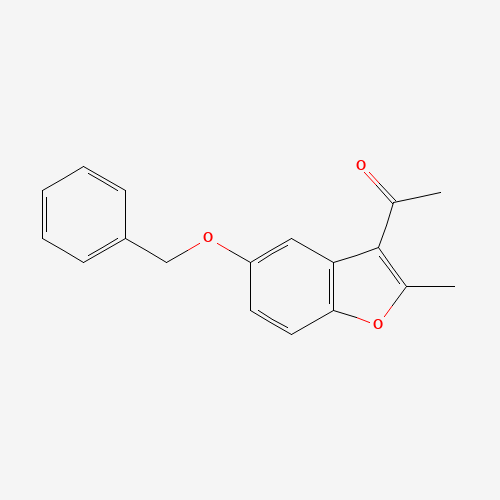 1-(2-methyl-5-phenylmethoxy-1-benzofuran-3-yl)ethanone (CAS: 309935-98-6) - Related Chemical Product