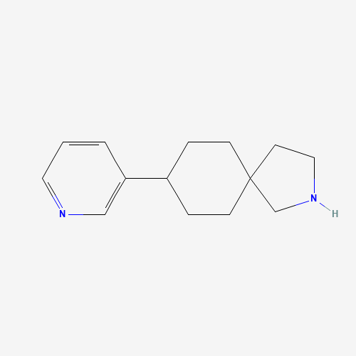 8-pyridin-3-yl-2-azaspiro[4.5]decane (CAS: 1246507-79-8) - Chemical Structure and Molecular Formula 