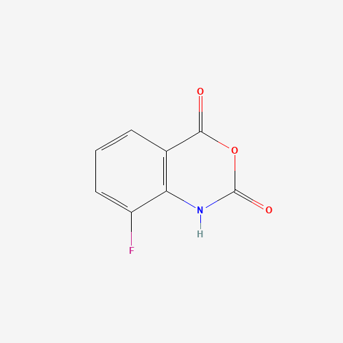 8-fluoro-1H-3,1-benzoxazine-2,4-dione (CAS: 174463-53-7) - Chemical Structure and Molecular Formula 