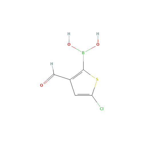 (5-chloro-3-formylthiophen-2-yl)boronic acid (CAS: 36155-87-0) - Related Chemical Product