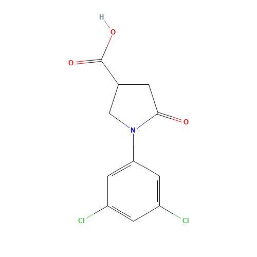 1-(3,5-dichlorophenyl)-5-oxopyrrolidine-3-carboxylic acid (CAS: 91064-26-5) - Related Chemical Product