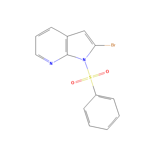 1-(benzenesulfonyl)-2-bromopyrrolo[2,3-b]pyridine (CAS: 1227271-03-5) - Related Chemical Product