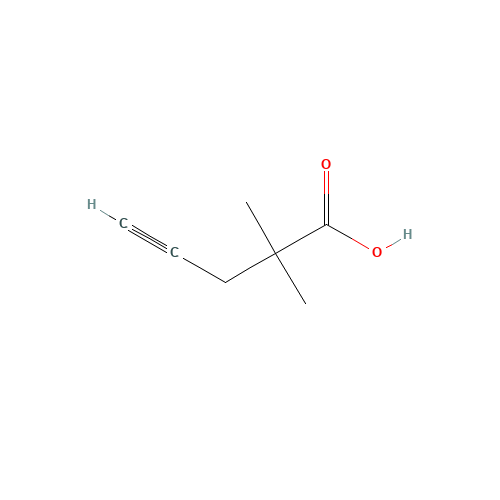 2,2-dimethylpent-4-ynoic acid (CAS: 86101-48-6) - Related Chemical Product
