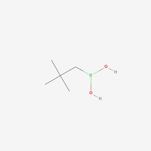 2,2-dimethylpropylboronic acid (CAS: 701261-35-0) - Chemical Structure and Molecular Formula 