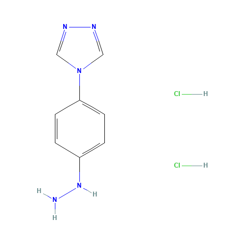[4-(1,2,4-triazol-4-yl)phenyl]hydrazine;dihydrochloride (CAS: 154594-26-0) - Related Chemical Product
