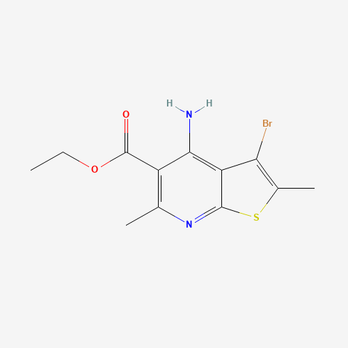 ethyl 4-amino-3-bromo-2,6-dimethylthieno[2,3-b]pyridine-5-carboxylate (CAS: 1312594-11-8) - Related Chemical Product