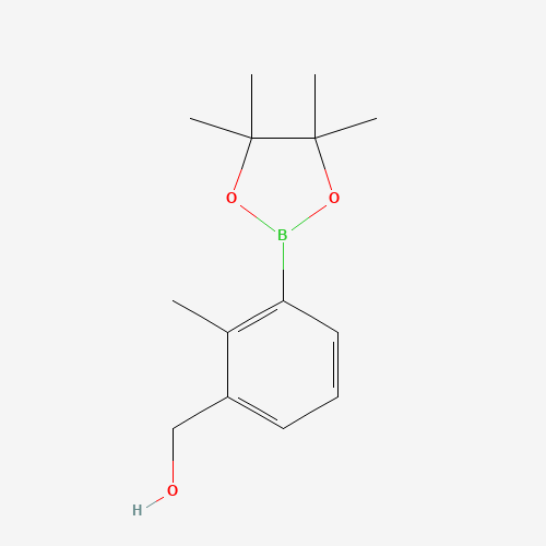 [2-methyl-3-(4,4,5,5-tetramethyl-1,3,2-dioxaborolan-2-yl)phenyl]methanol (CAS: 1400755-05-6) - Related Chemical Product