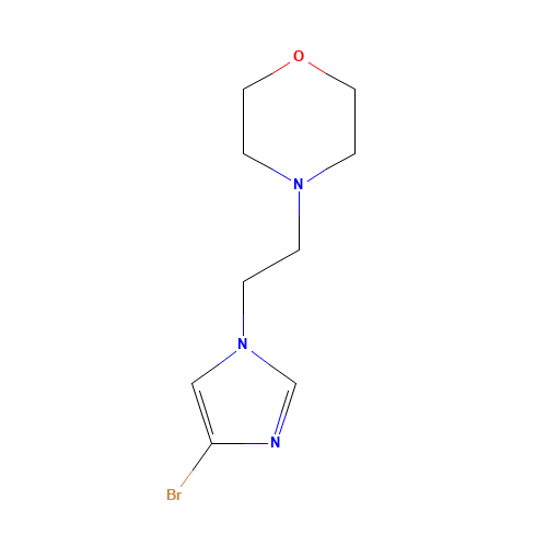 4-[2-(4-bromoimidazol-1-yl)ethyl]morpholine (CAS: 877399-20-7) - Related Chemical Product