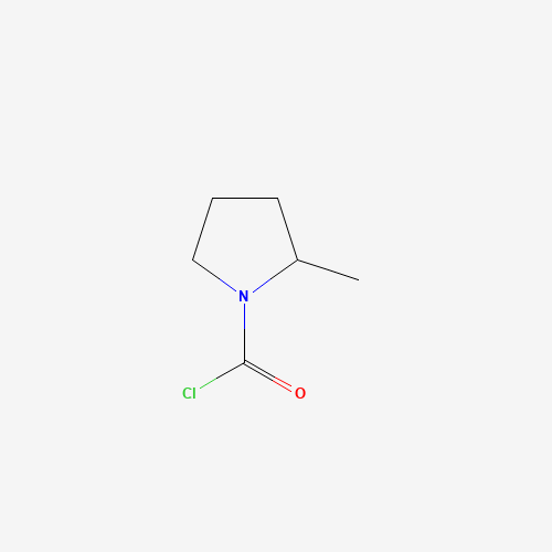 2-methylpyrrolidine-1-carbonyl chloride (CAS: 1383776-63-3) - Chemical Structure and Molecular Formula 