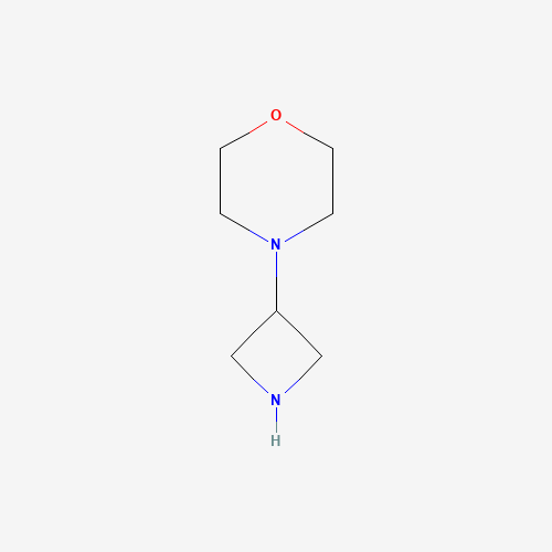 4-(azetidin-3-yl)morpholine (CAS: 302355-79-9) - Chemical Structure and Molecular Formula 