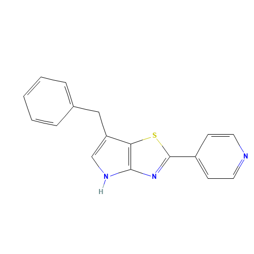 6-benzyl-2-pyridin-4-yl-4H-pyrrolo[2,3-d][1,3]thiazole (CAS: 1258934-96-1) - Related Chemical Product