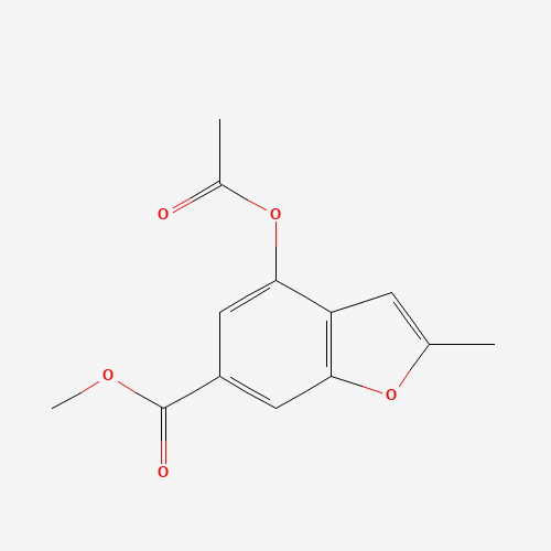 methyl 4-acetyloxy-2-methyl-1-benzofuran-6-carboxylate (CAS: 37978-61-3) - Related Chemical Product