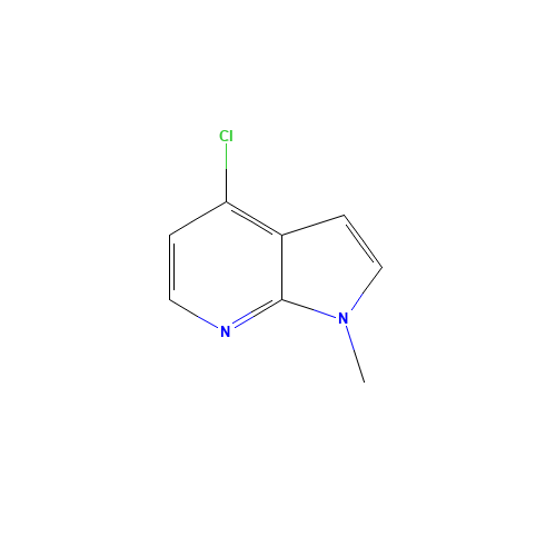 4-chloro-1-methylpyrrolo[2,3-b]pyridine (CAS: 74420-05-6) - Related Chemical Product